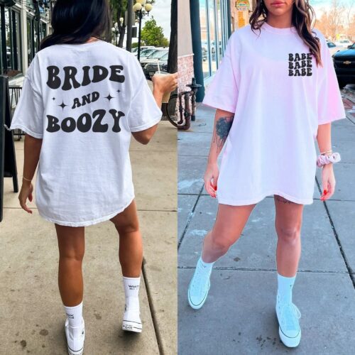 Custom Bachelorette Tees: Boozy Retro & Personalized image 0