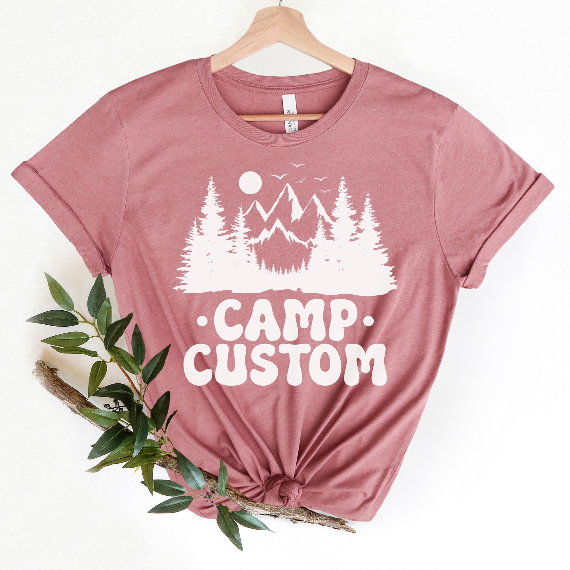 Custom Camping Shirts - Family & Bachelorette Camp Crew Tees image 4