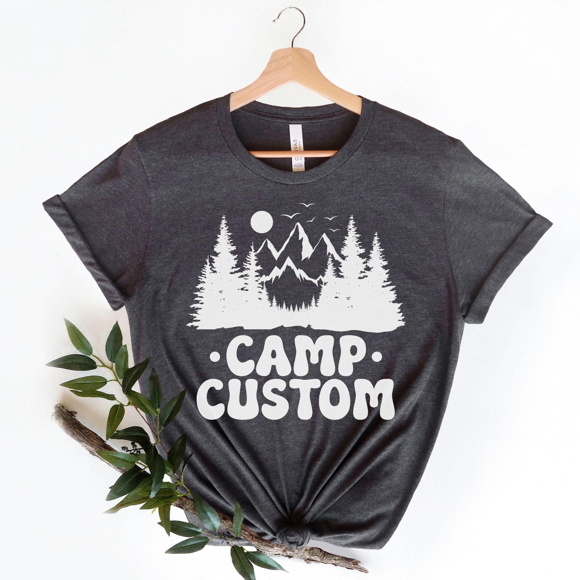 Custom Camping Shirts - Family & Bachelorette Camp Crew Tees image 5