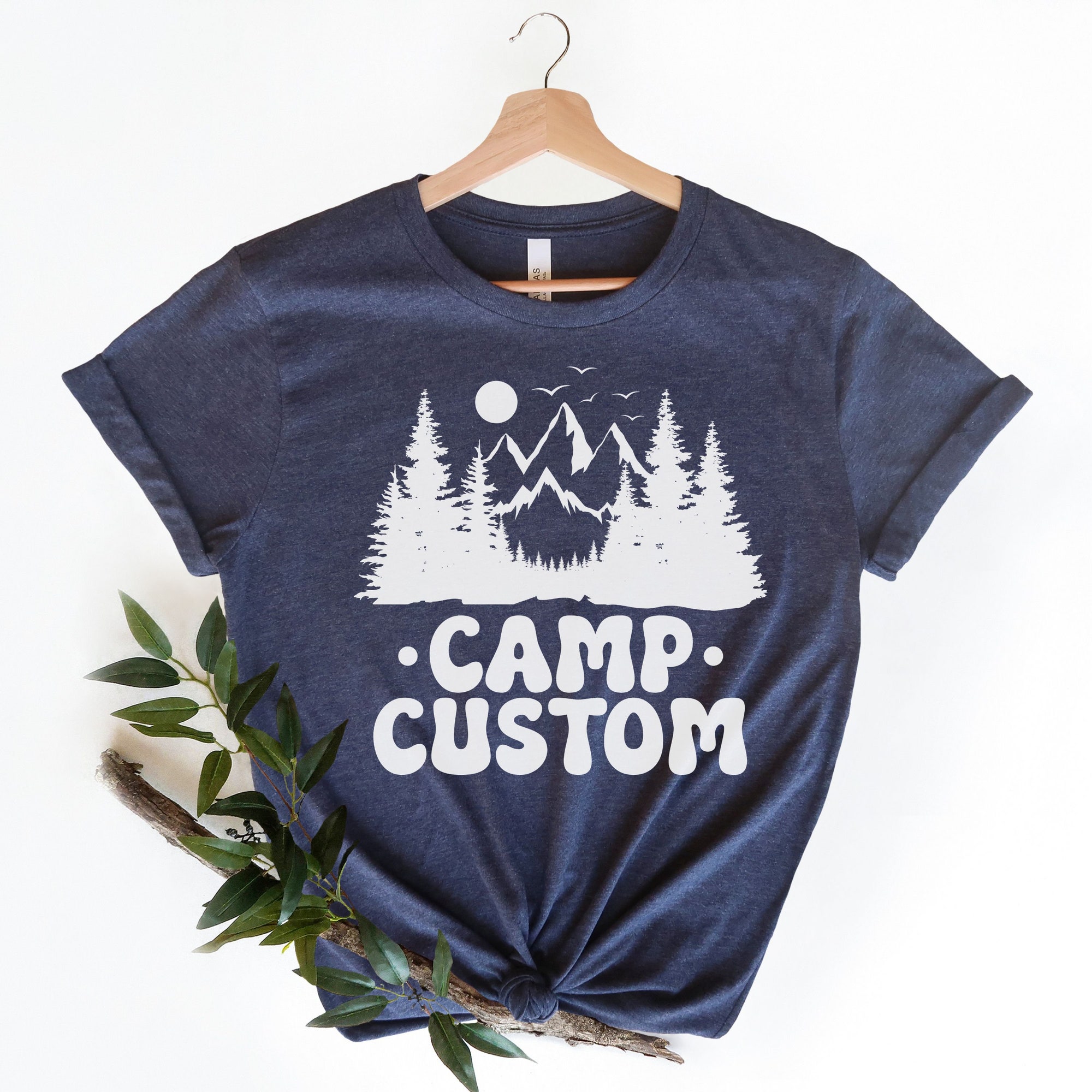 Custom Camping Shirts - Family & Bachelorette Camp Crew Tees image 3