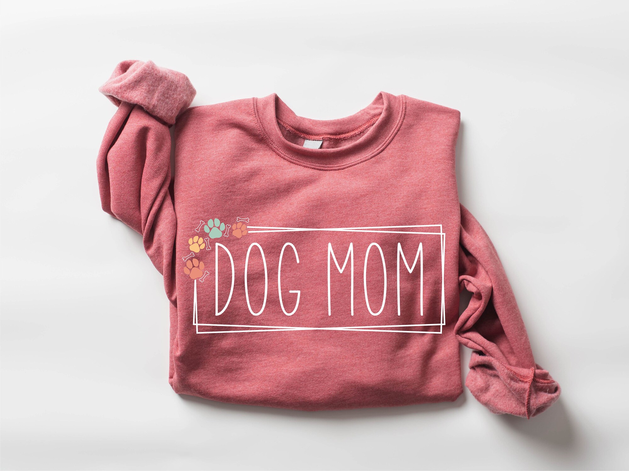 Cute Dog Mom Sweatshirt - Perfect Christmas & New Pet Owner Gift image 2