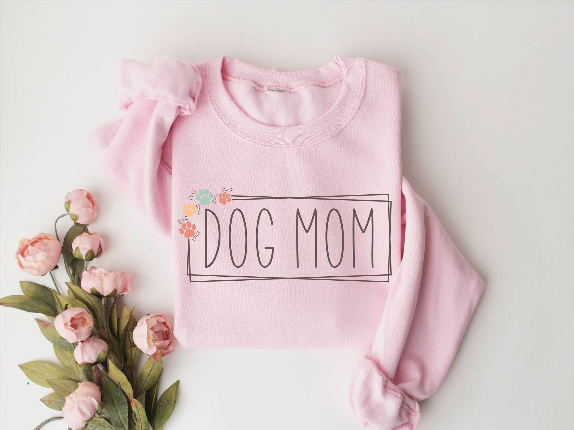 Cute Dog Mom Sweatshirt - Perfect Christmas & New Pet Owner Gift image 3