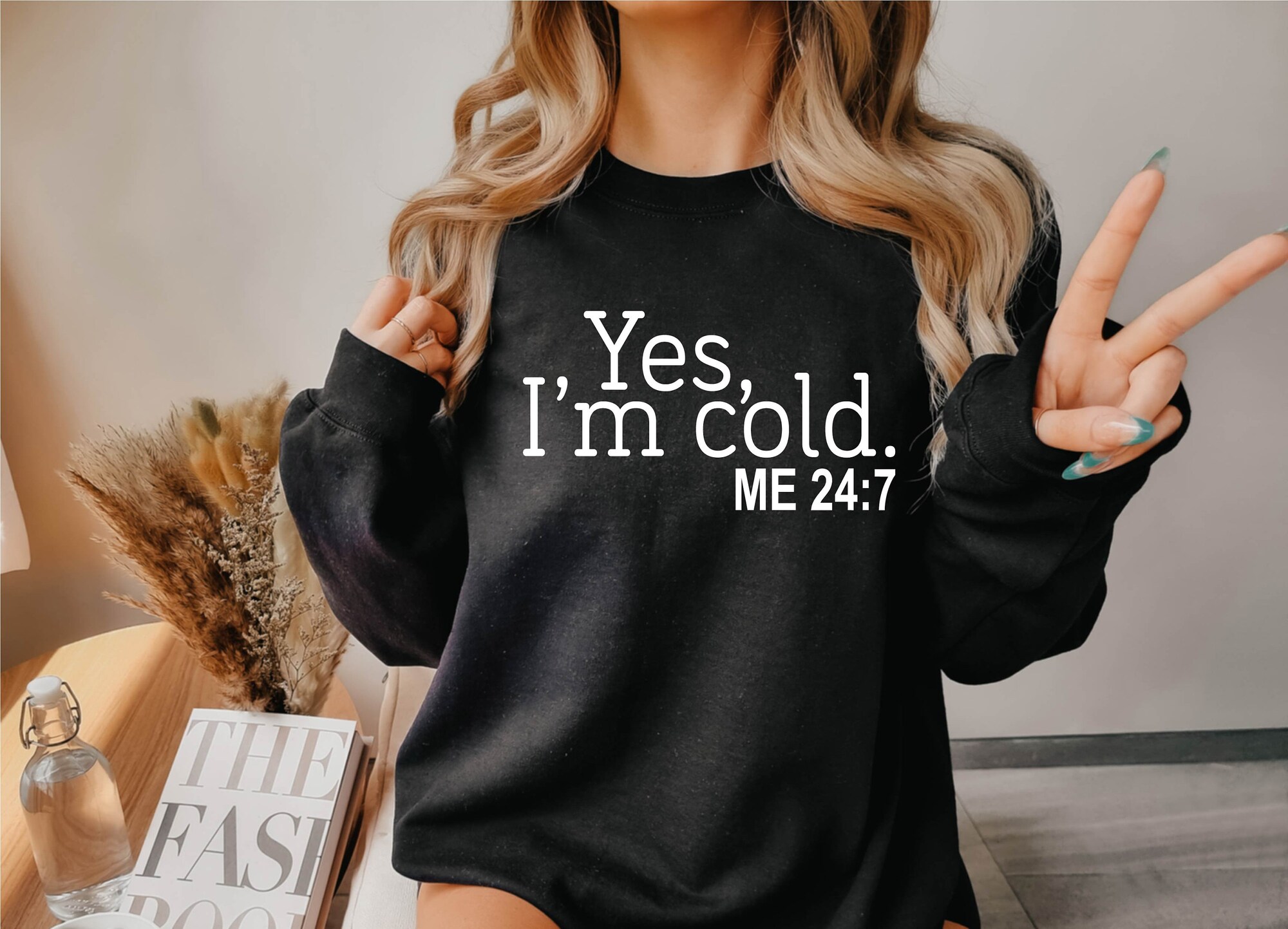 Funny Winter & Christmas Sweatshirt - Unique Cold Sarcastic Gift image 1