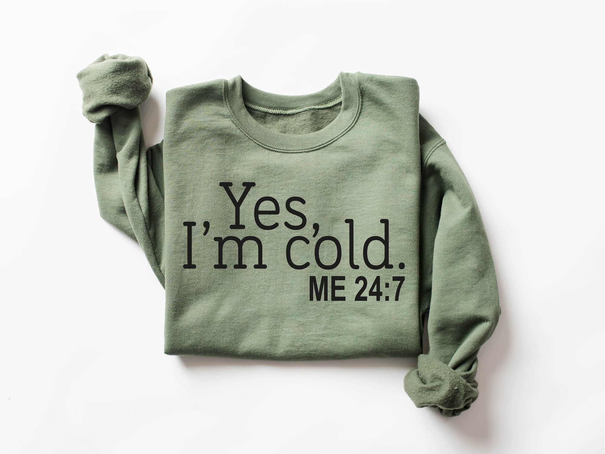 Funny Winter & Christmas Sweatshirt - Unique Cold Sarcastic Gift image 5