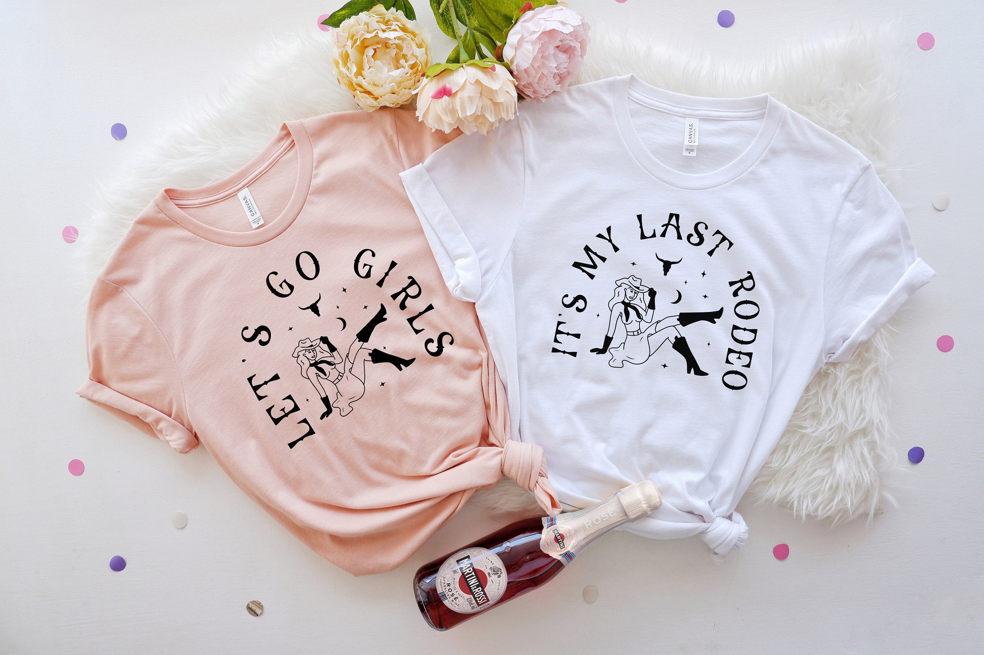 Last Rodeo Bachelorette Shirts: Western Tees Team Bride & Gifts image 1