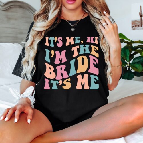 Funny & Retro Bride Shirts: Perfect Engagement and Bachelorette Party Gift image 0