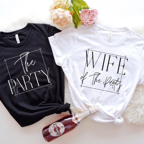 Wife of the Party & Bach Crew Shirts Bachelorette Favors & Gifts image 0