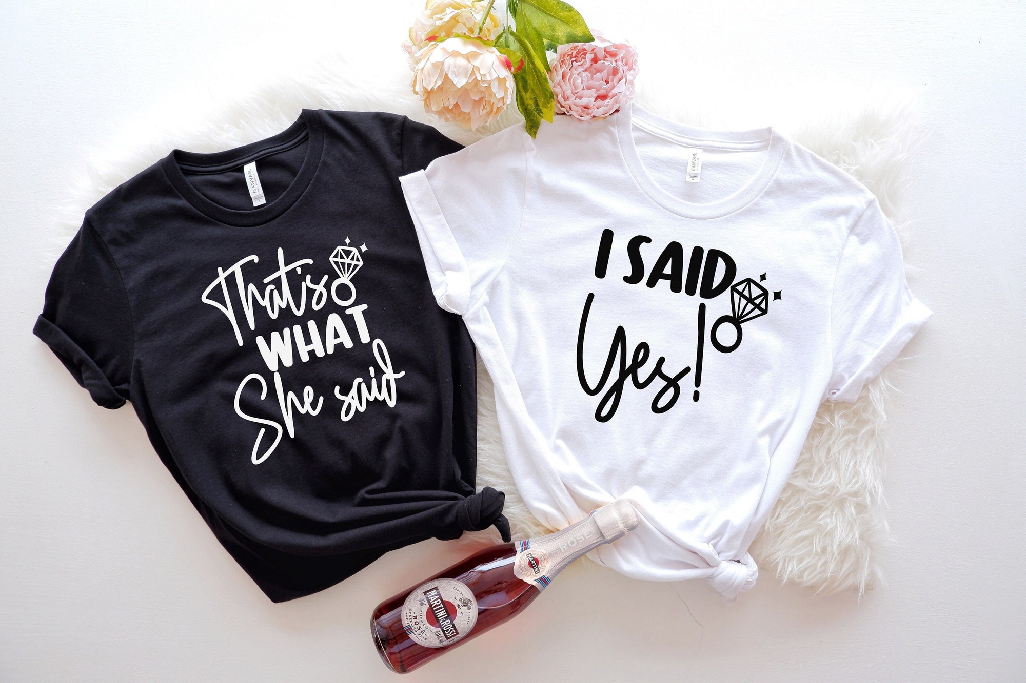 I Said Yes & Bachelorette Tees: Bridal Shower & Wedding Gifts image 0