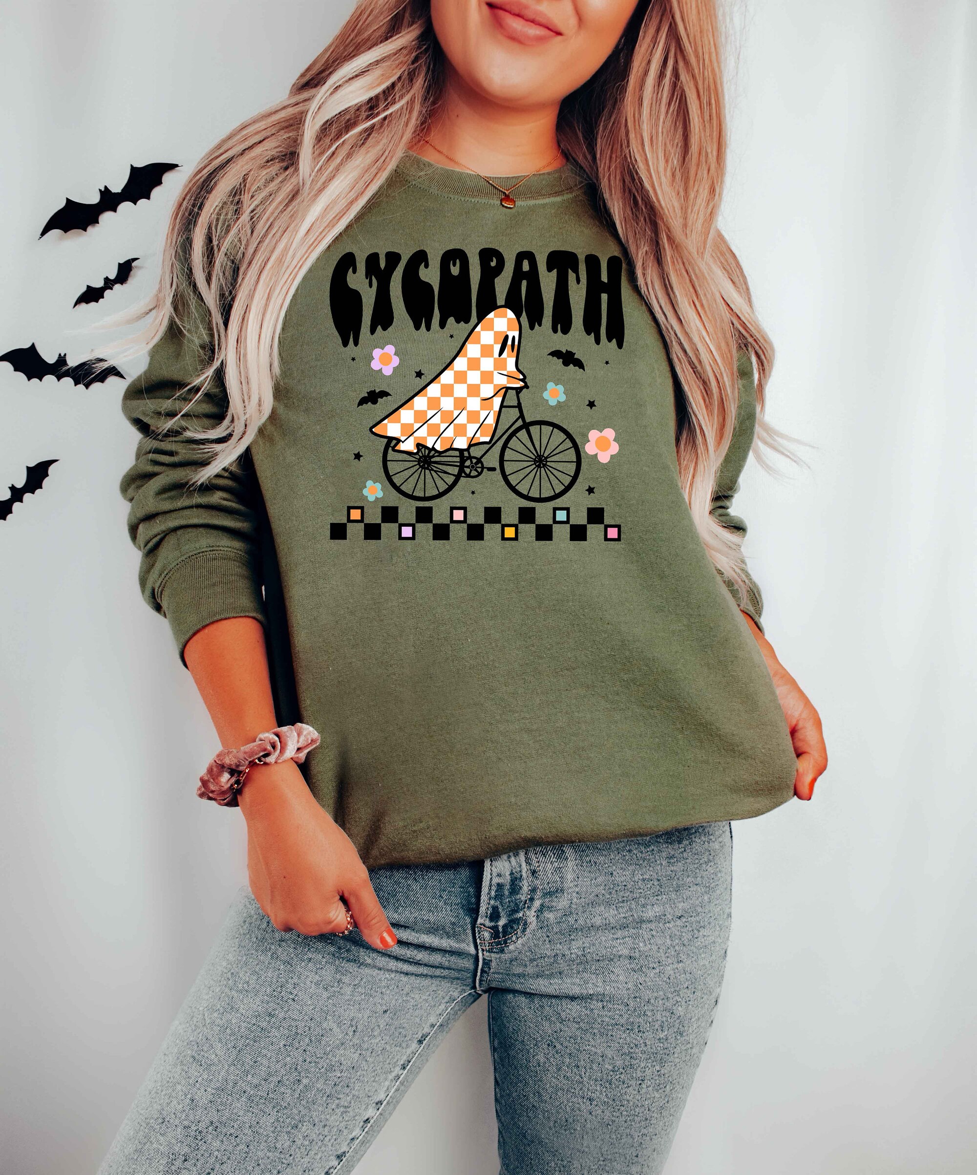 Cycopath Cute Spooky Season Funny Halloween Shirt image 3