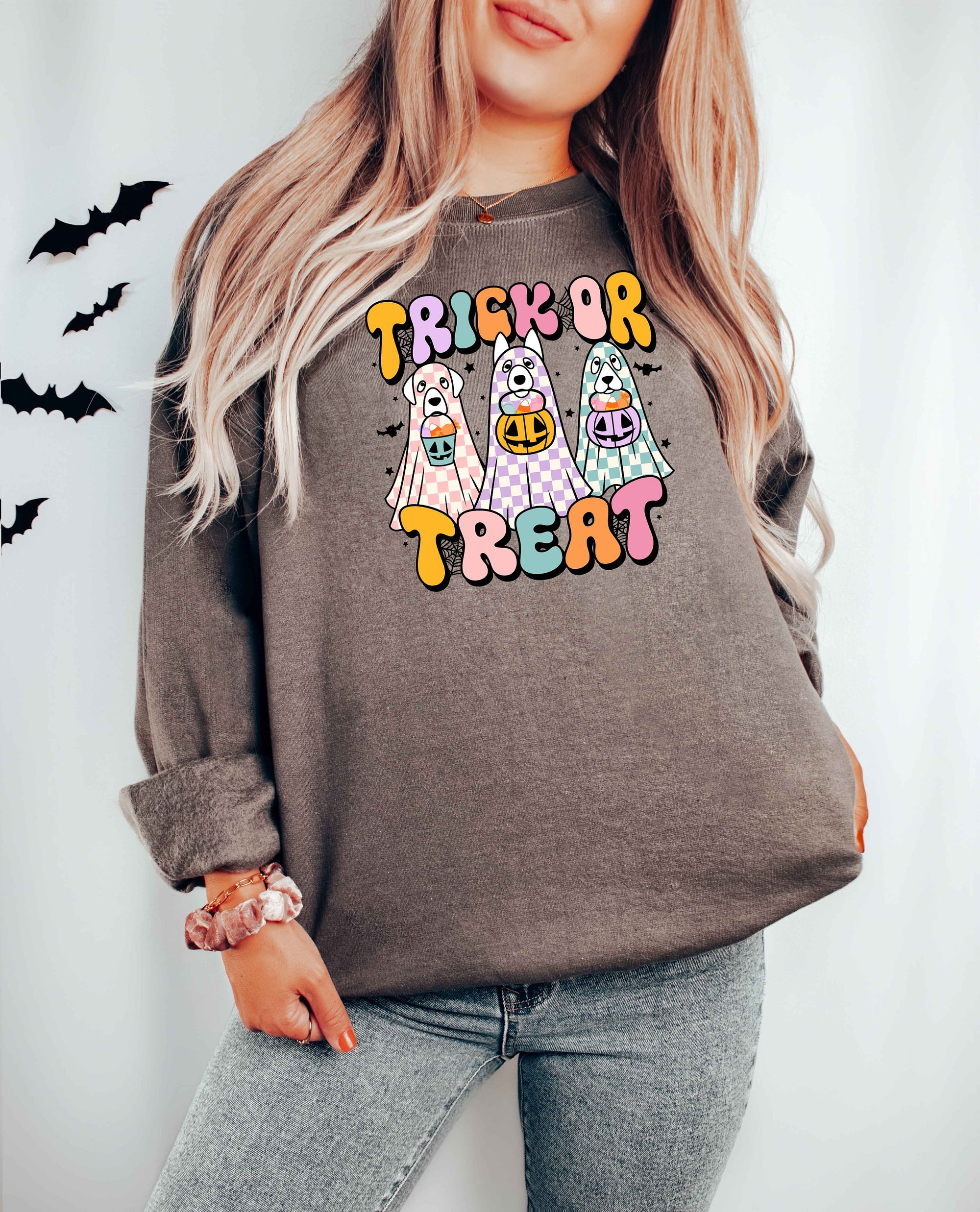 Halloween Trick or Treat Shirt image 1