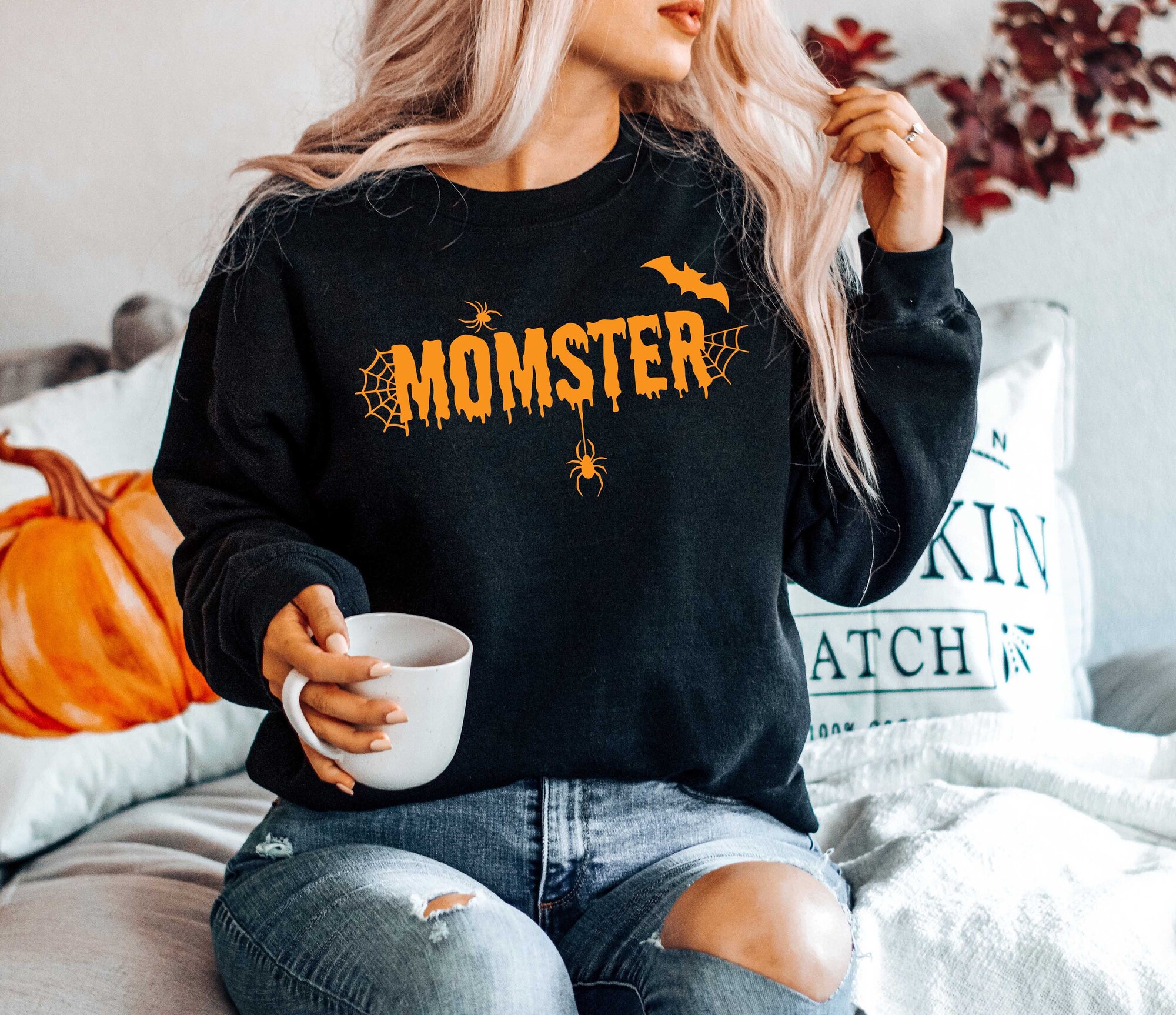 Momster Skull Halloween Party T-shirt image 0