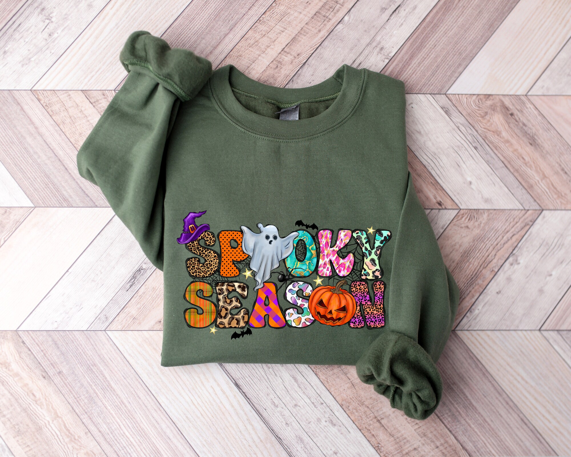 It's Spooky Season Mystical Kids Halloween Shirt image 1