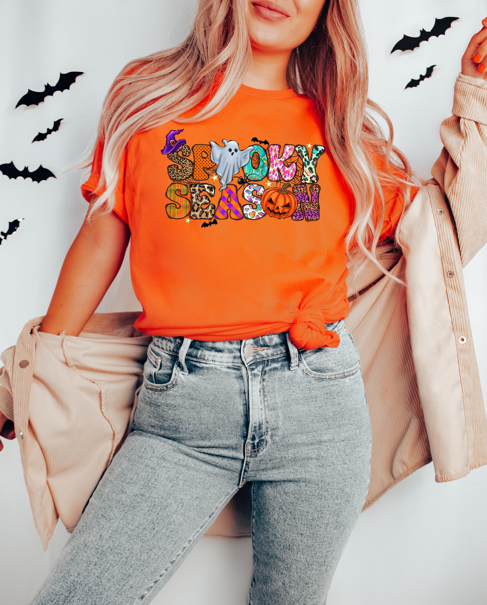 It's Spooky Season Mystical Kids Halloween Shirt image 2