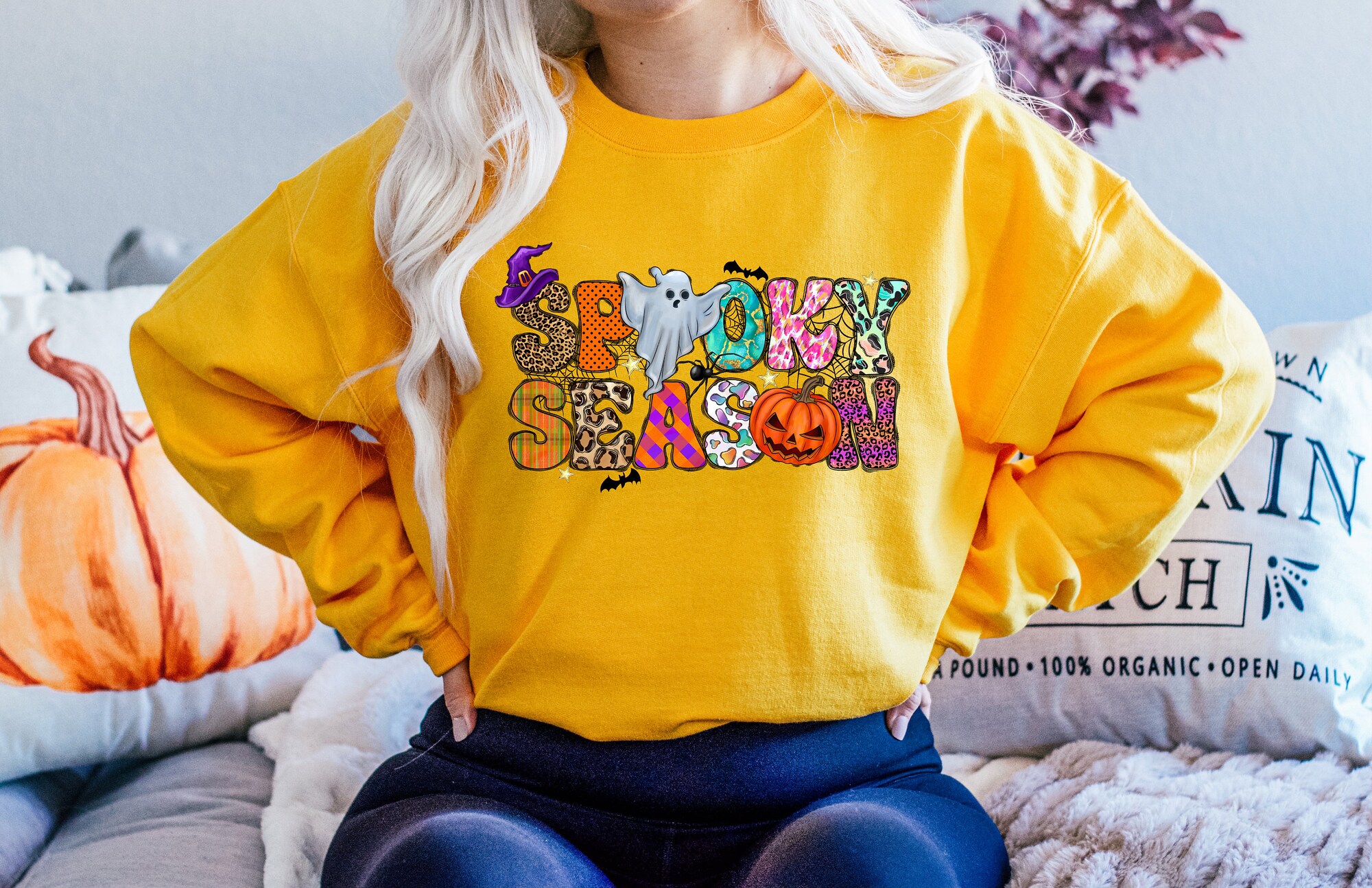 It's Spooky Season Mystical Kids Halloween Shirt image 3