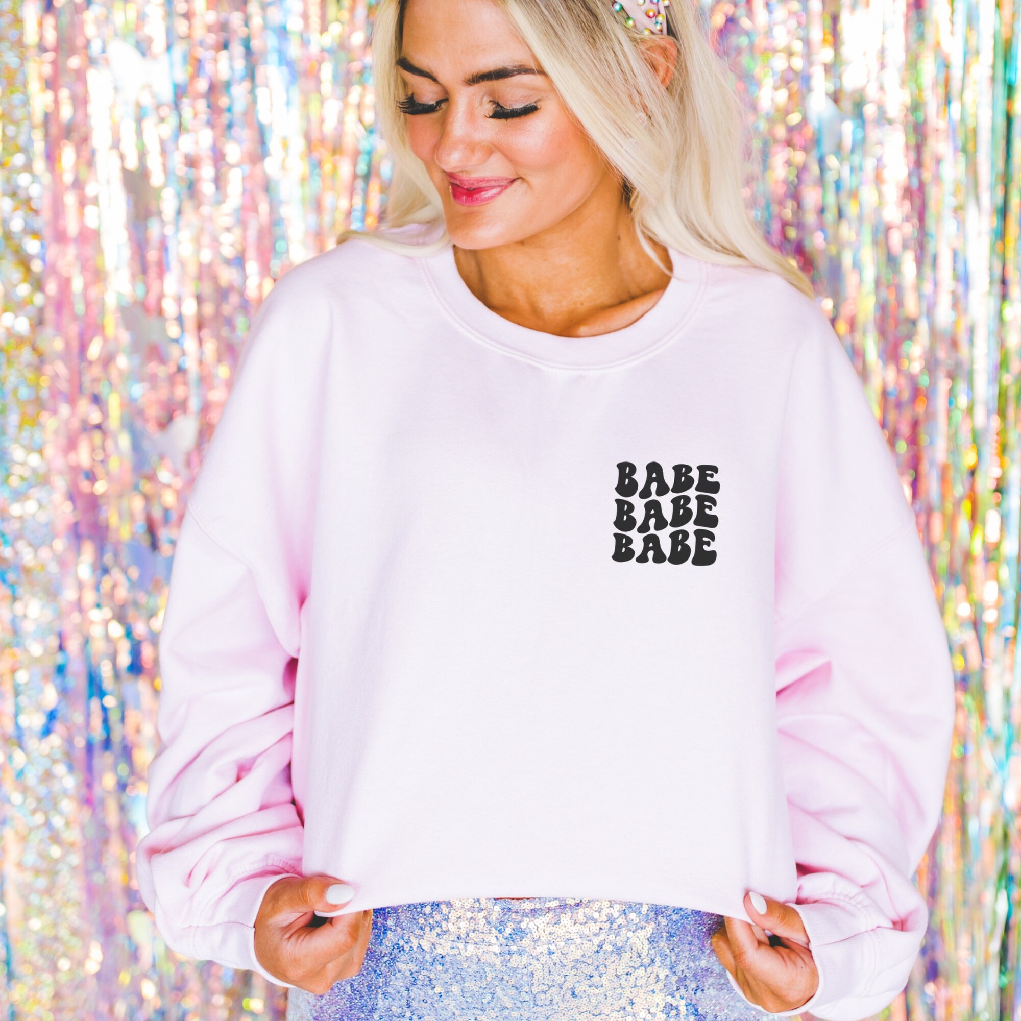 Bach And Boujee Custom Retro Bachelorette Sweatshirt image 7