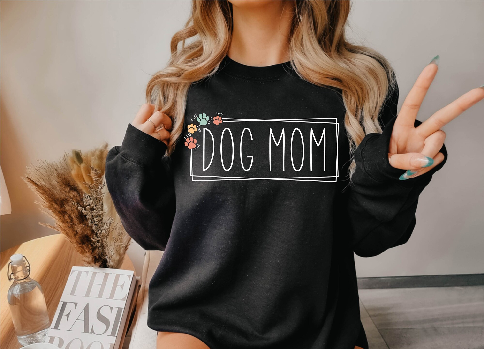 Cute Dog Mom Sweatshirt - Perfect Christmas & New Pet Owner Gift image 8