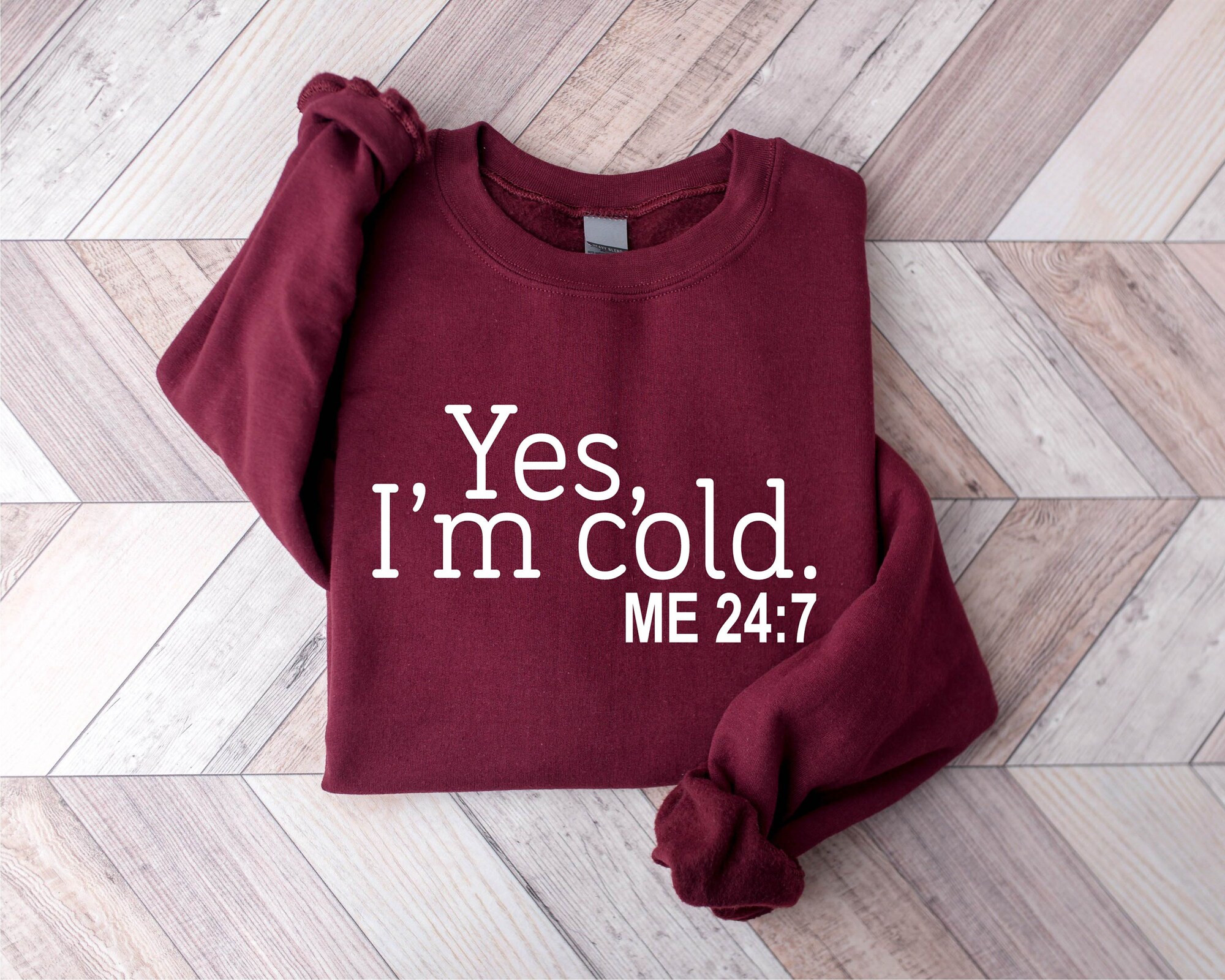 Funny Winter & Christmas Sweatshirt - Unique Cold Sarcastic Gift image 8