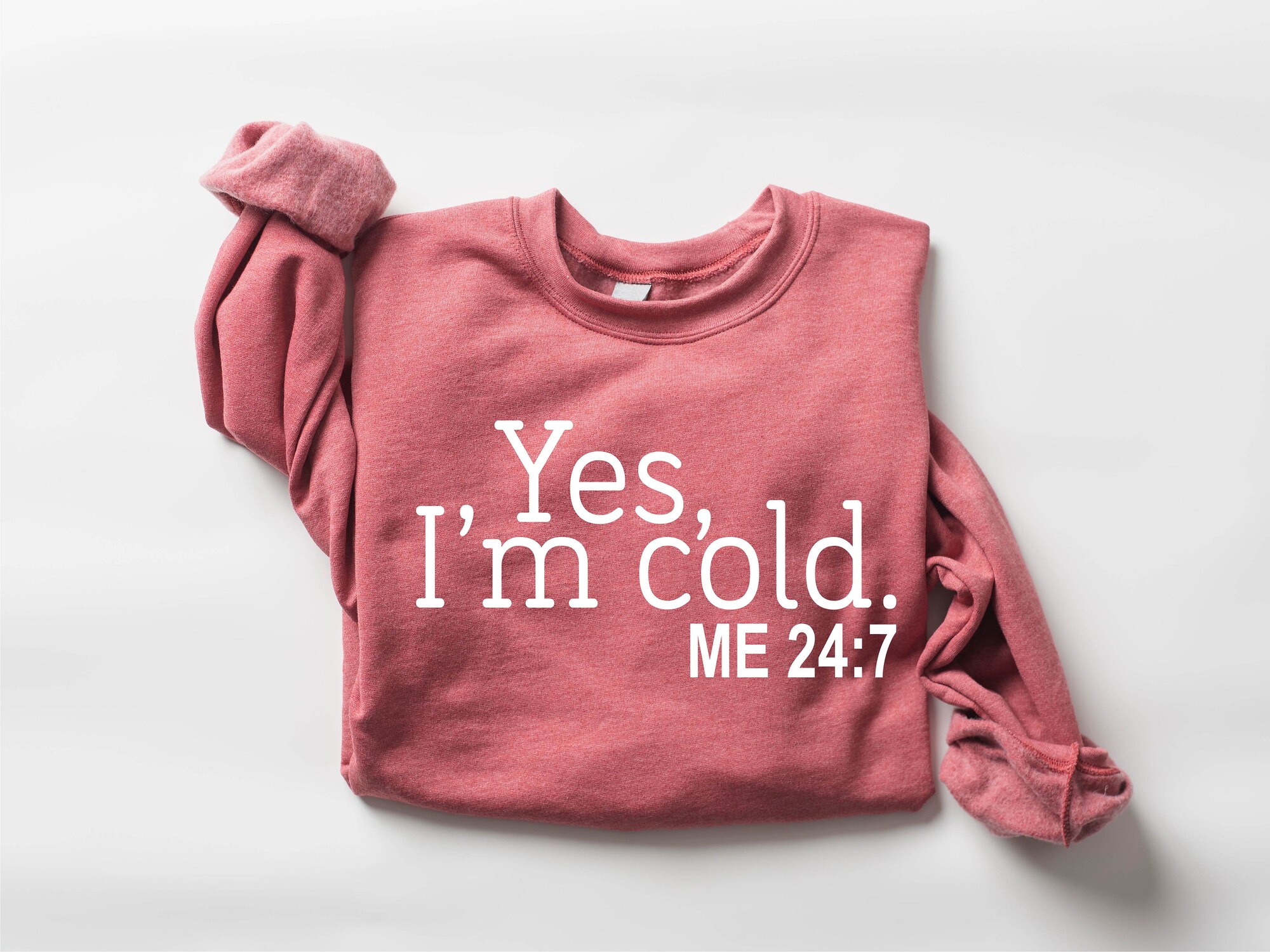 Funny Winter & Christmas Sweatshirt - Unique Cold Sarcastic Gift image 6