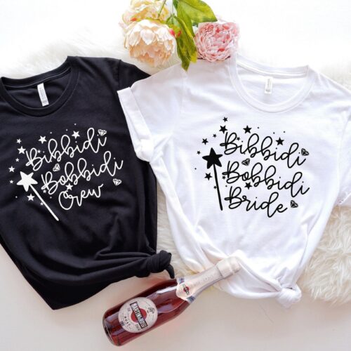 Bibbidi Bobbidi Bride & Crew Shirts - Bachelorette & Bridal Gifts image 0