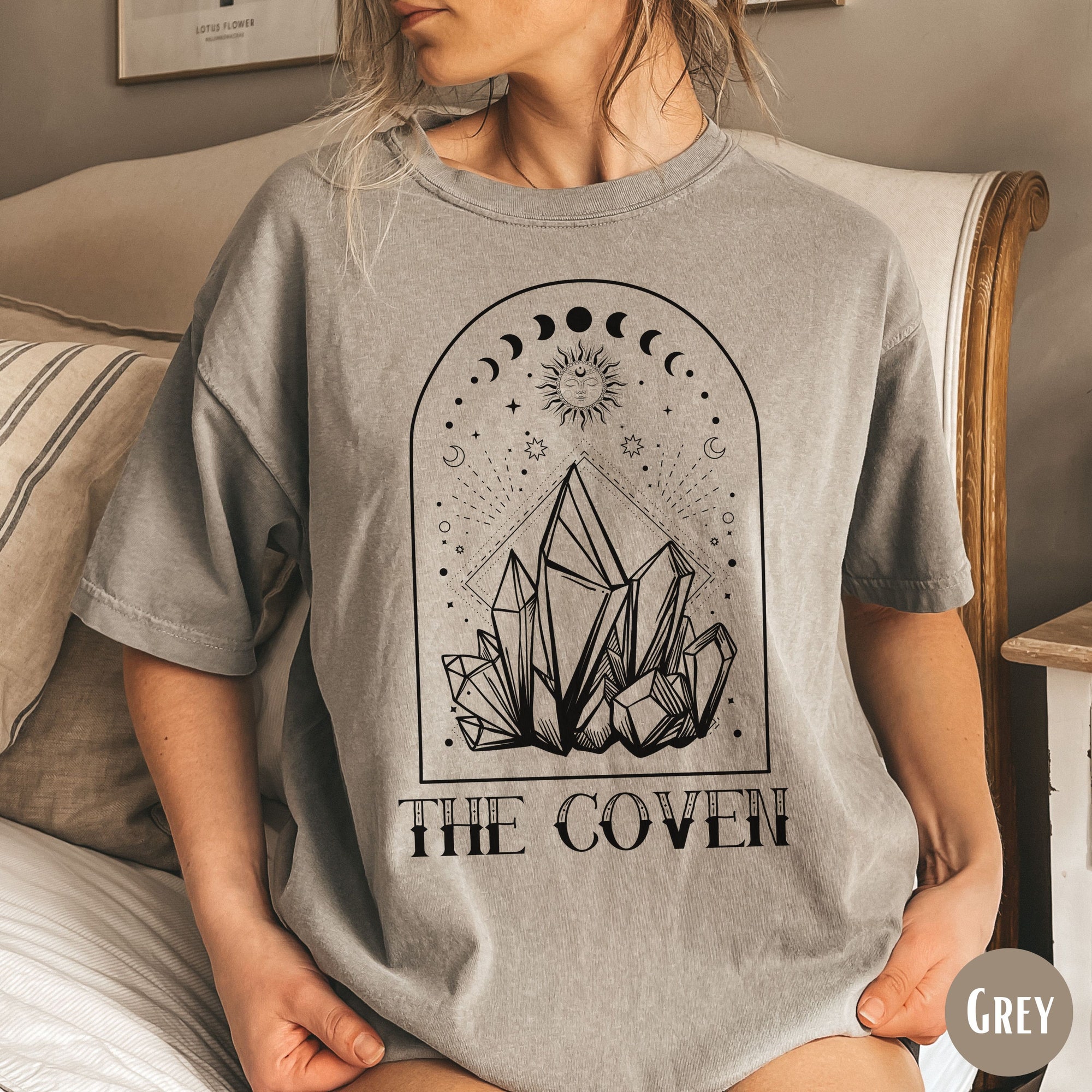 Witchy Halloween & Tarot Bachelorette Party Shirts image 9