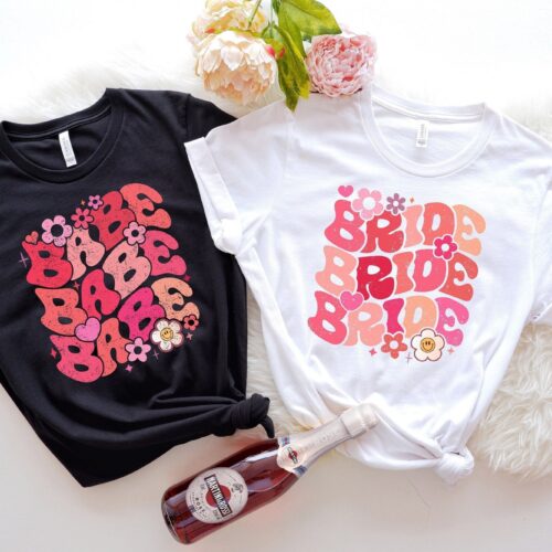 Bride Babe & Team Bride Shirts - Bachelorette Favors & Gifts image 0