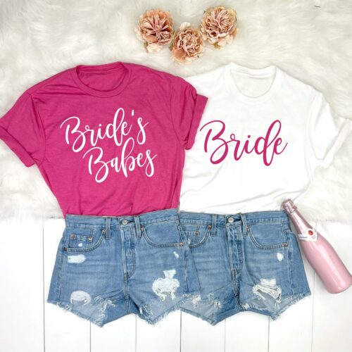 Stylish Bridal Party Shirts & Bridesmaid Gifts Bachelorette Party Shirt image 0