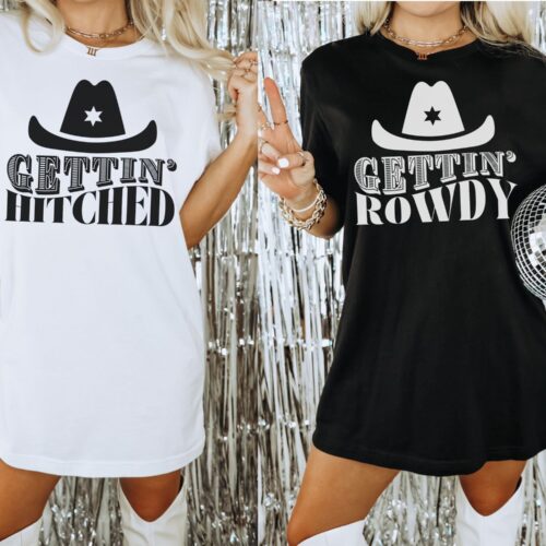 Cowgirl Bachelorette and Nashville Bride Party Shirts image 0