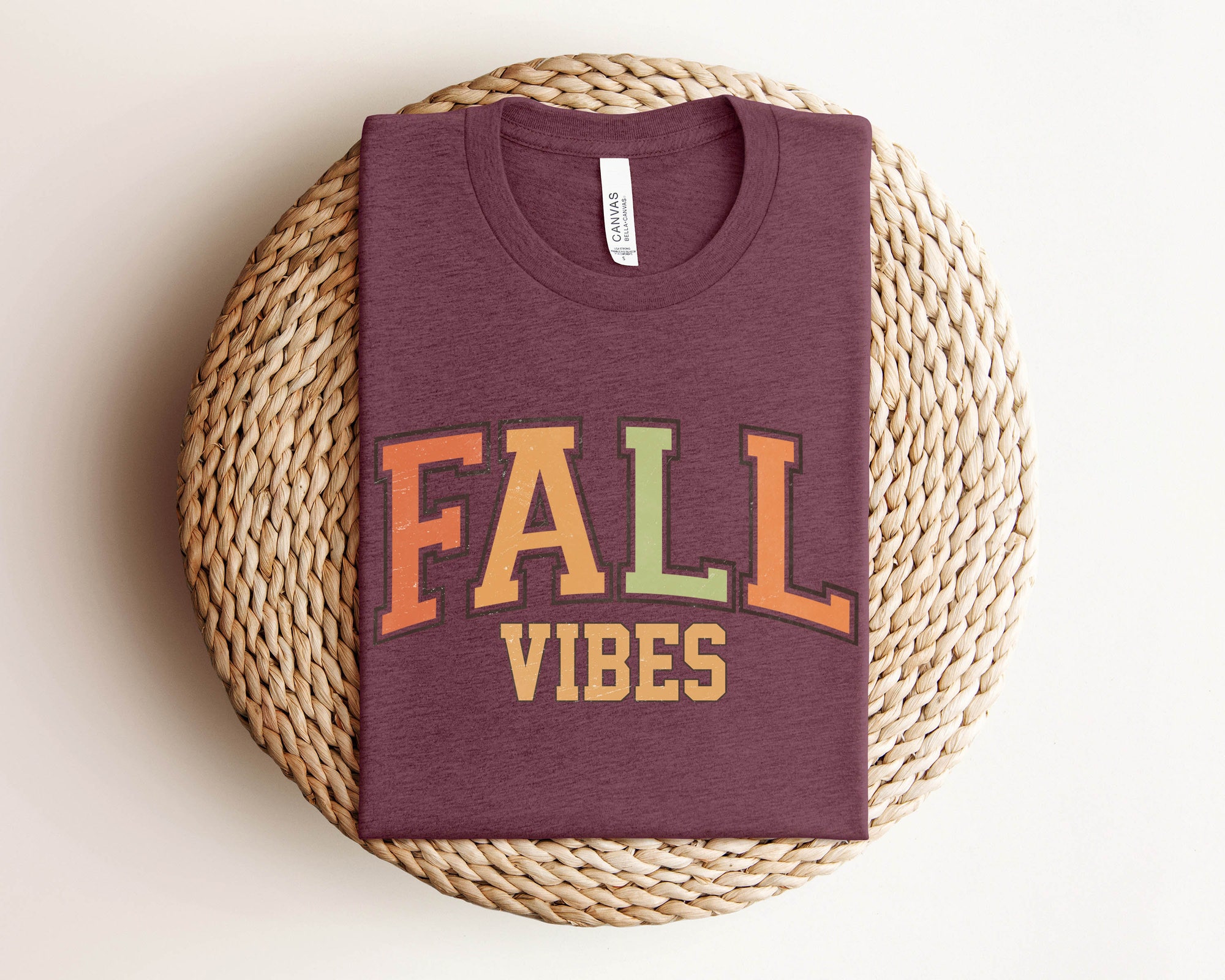 Fall Vibes Sweatshirt Halloween Sweatshirt Fall Leopard Sweatshirt image 3