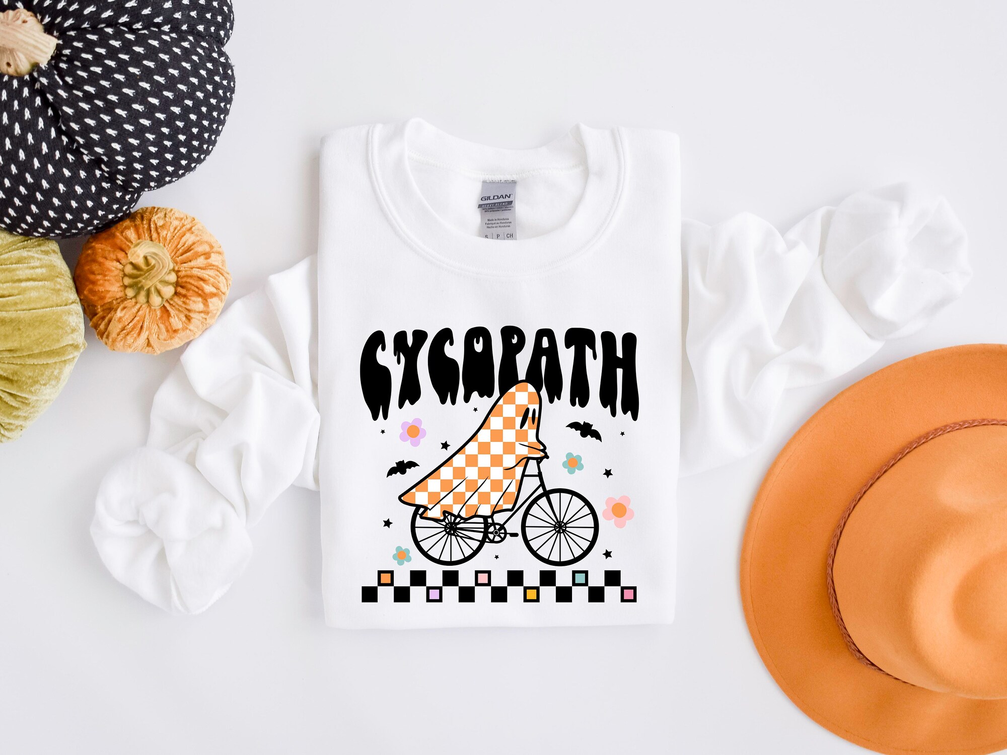 Cycopath Cute Spooky Season Funny Halloween Shirt image 2