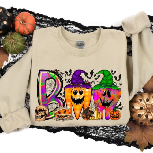 Boo Teeth Halloween Dentist Sweatshirt image 0