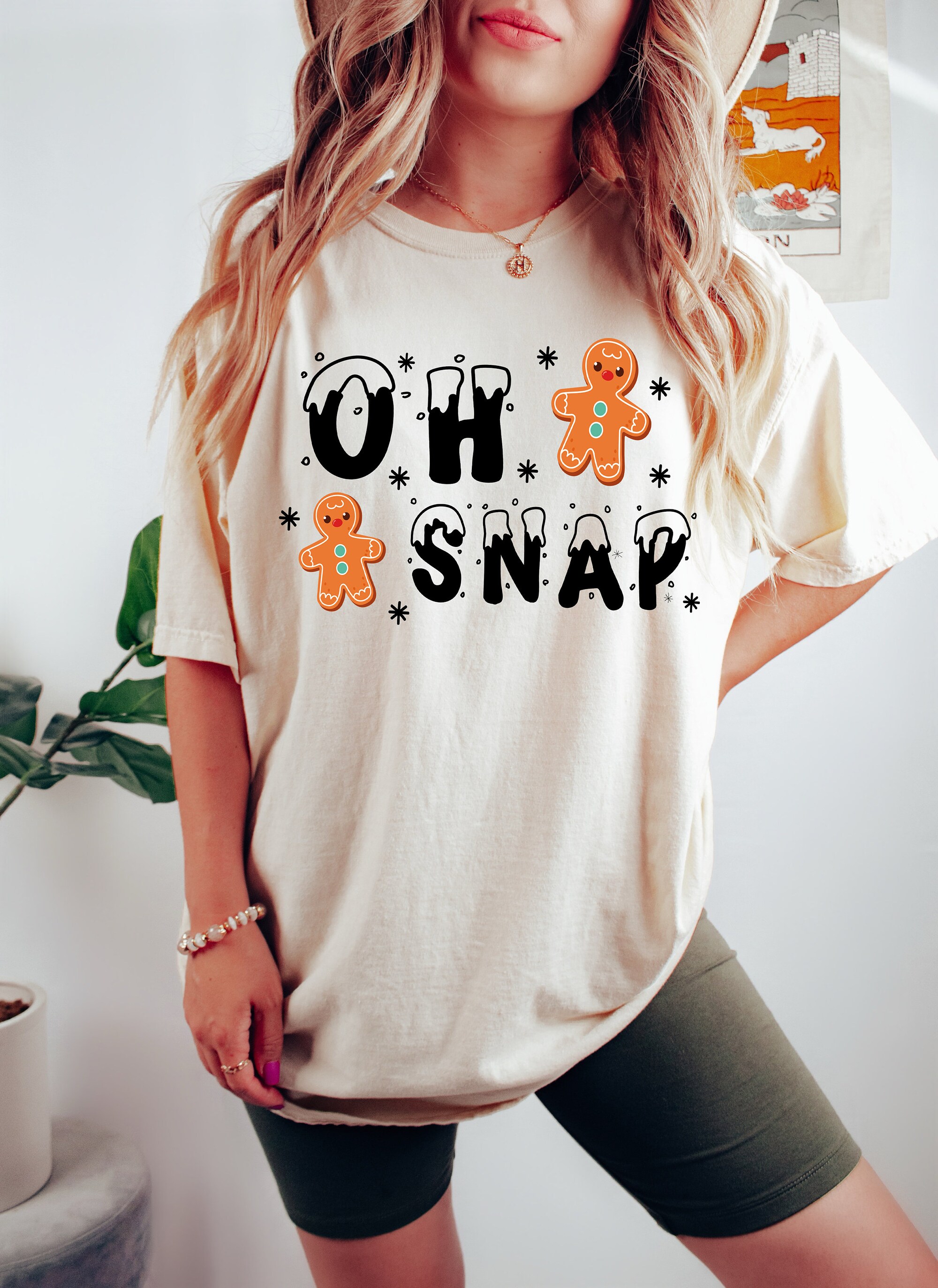 Oh Snap! Funny Gingerbread Man Shirt: Perfect Christmas Gift image 7