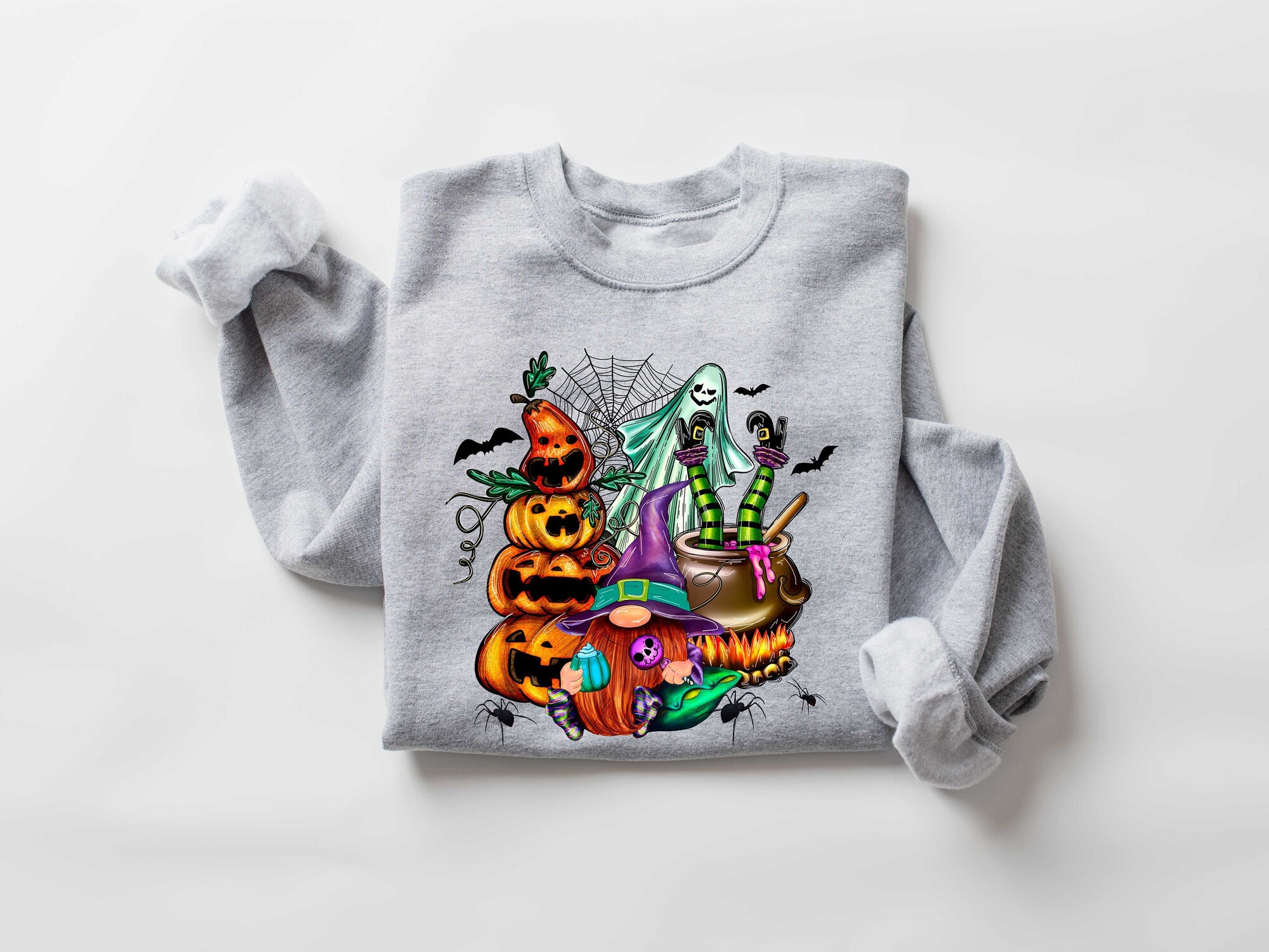 Halloween Gnomes Sweatshirt: Funny Gnome T-Shirt image 0