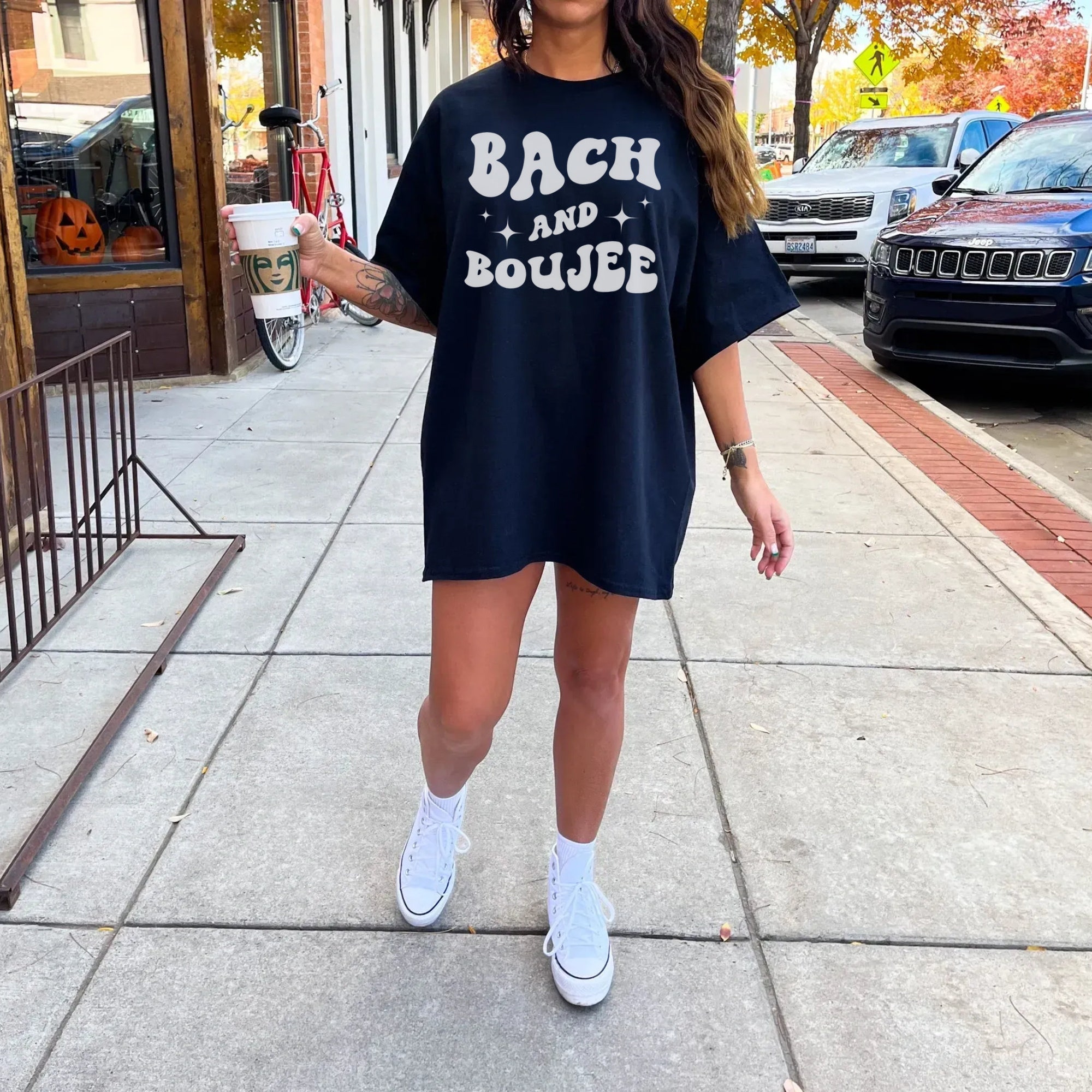 Bach & Boujee: Retro Bachelorette Party Shirts for Bride & Squad image 3