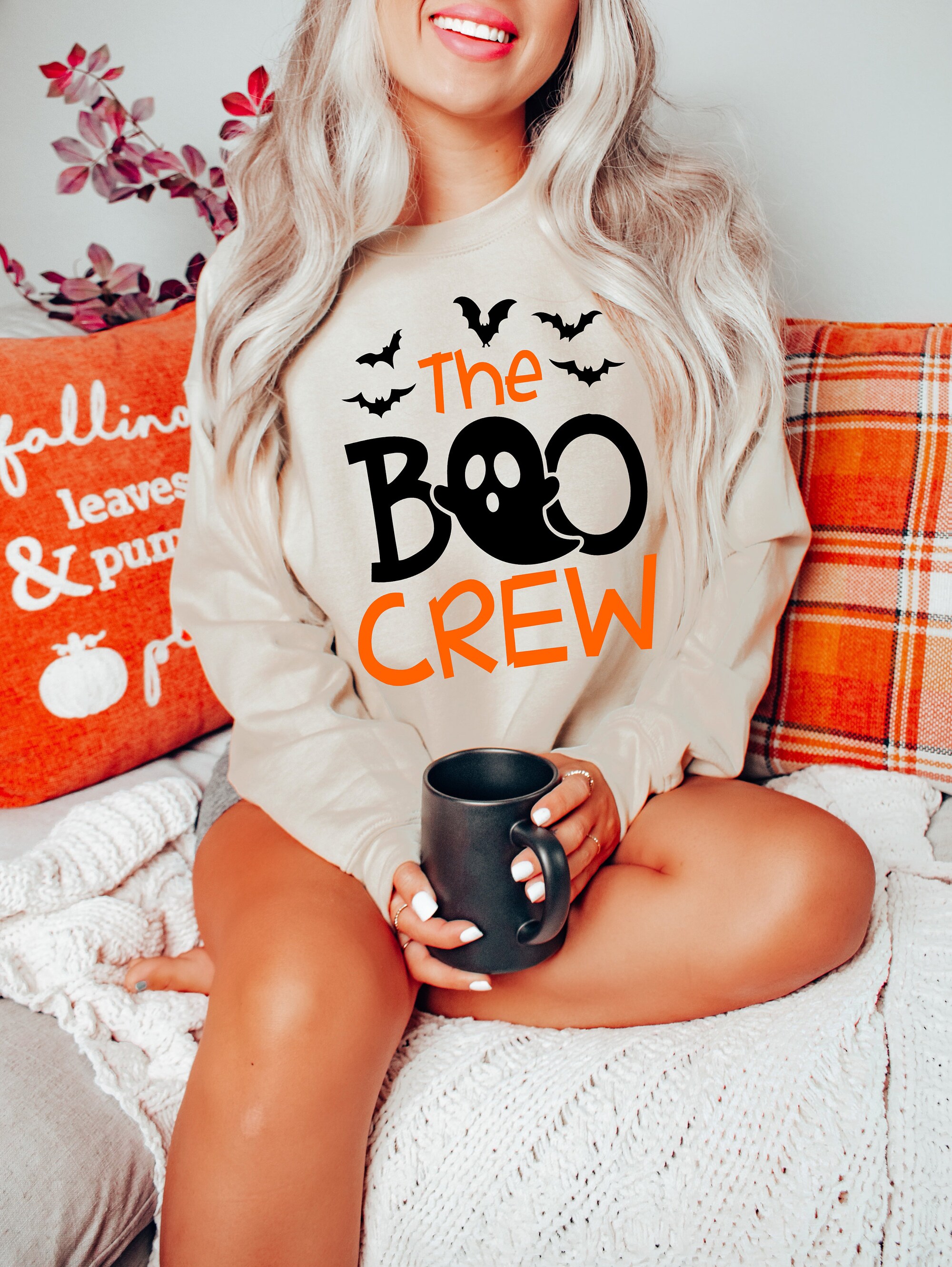 Boo Boo Crew: Spooky Halloween & Witch Party T-Shirt image 2