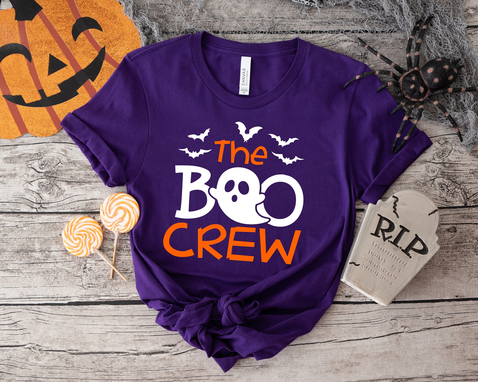 Boo Boo Crew: Spooky Halloween & Witch Party T-Shirt image 0
