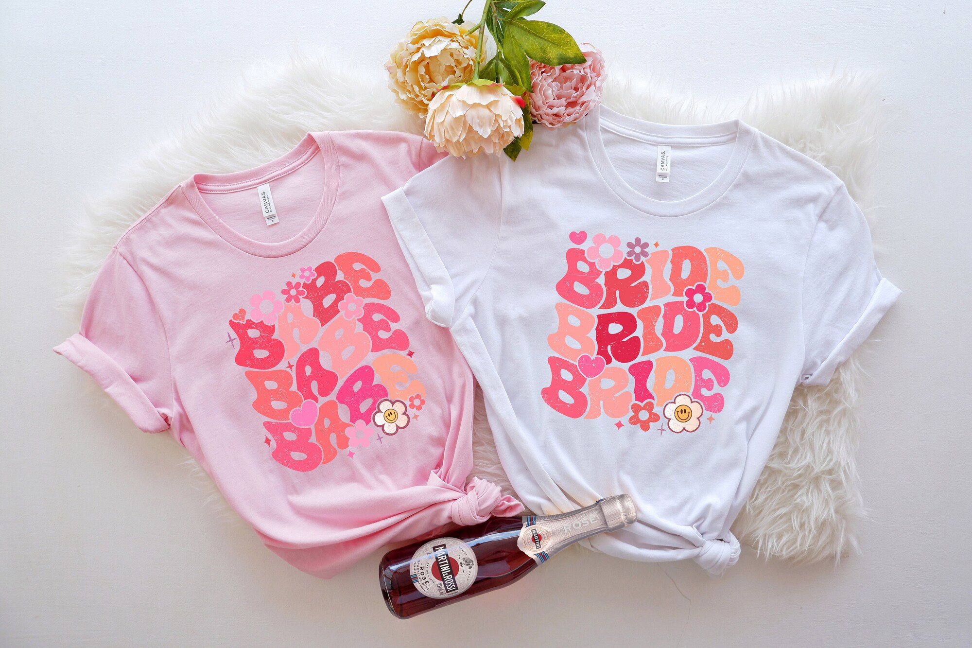 Bride Babe & Team Bride Shirts - Bachelorette Favors & Gifts image 1