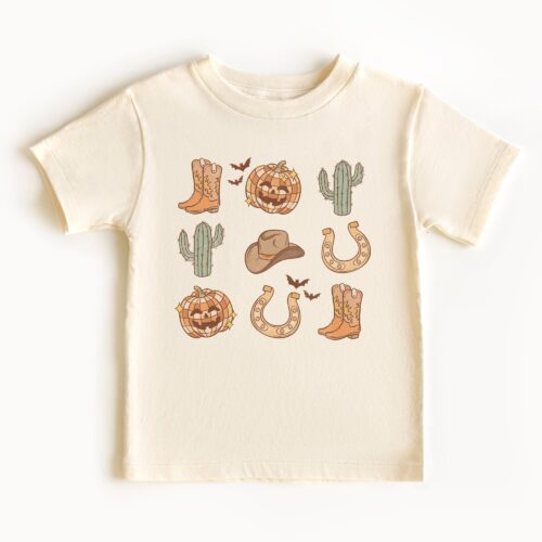 Western Halloween Toddler Shirt - Kids' Halloween Onesie image 0