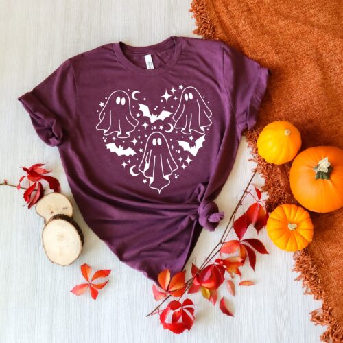 Women's Halloween & Fall Pumpkin Crewneck - Spooky & Cute image 0