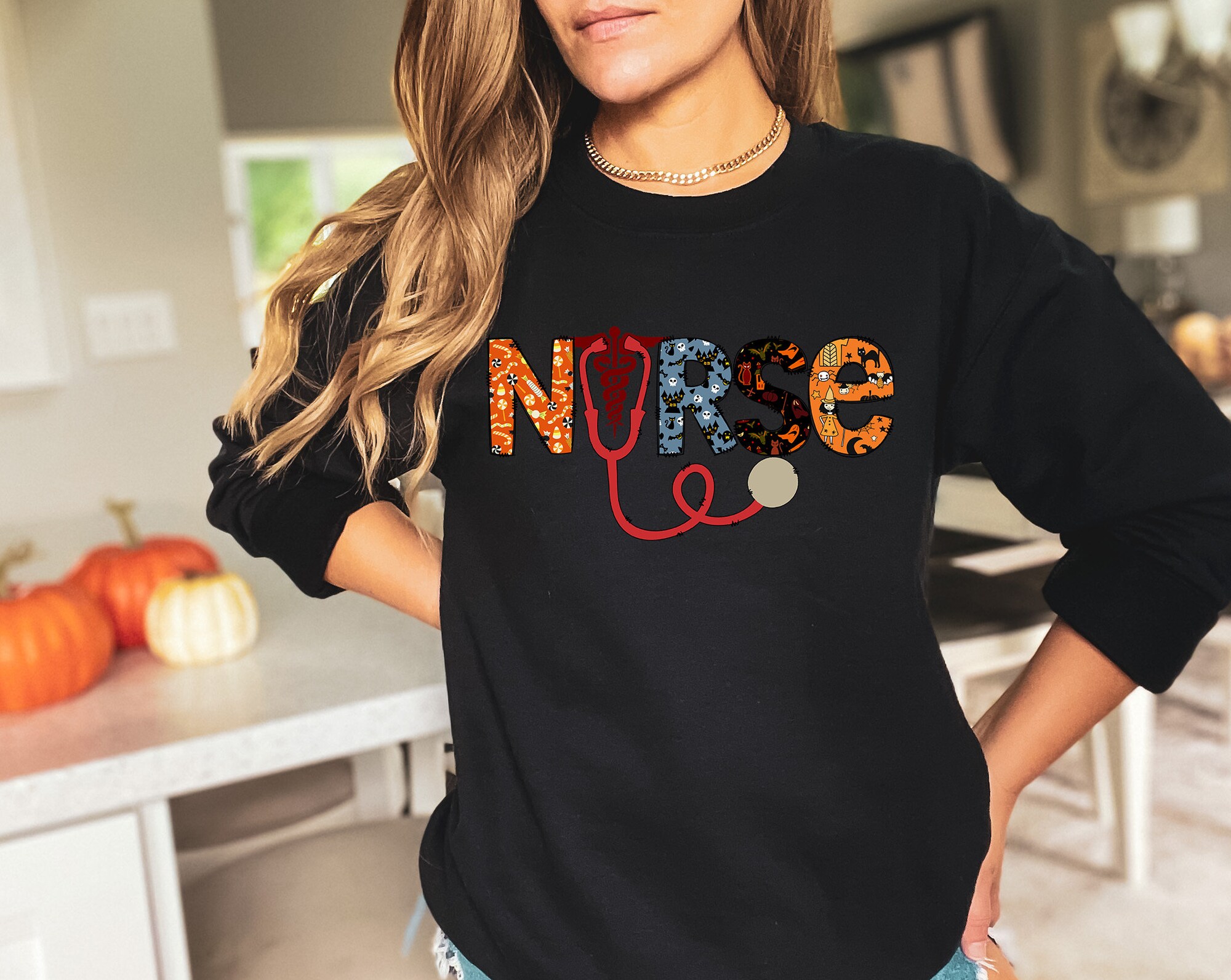 Unique Halloween Nurse Shirts: Spooky & Fun Nursing Tees image 3