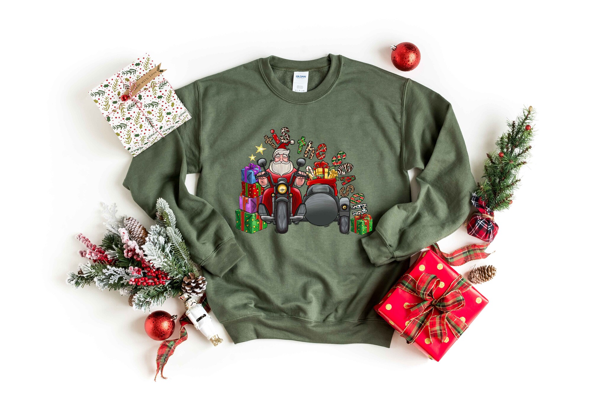 Tis The Season Sweatshirt | Merry Christmas & Cute Winter Wear image 4