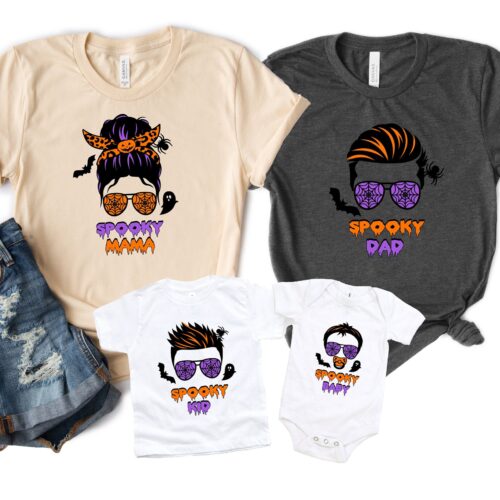 Custom Halloween Family T-shirt: Personalized Party Tees image 0