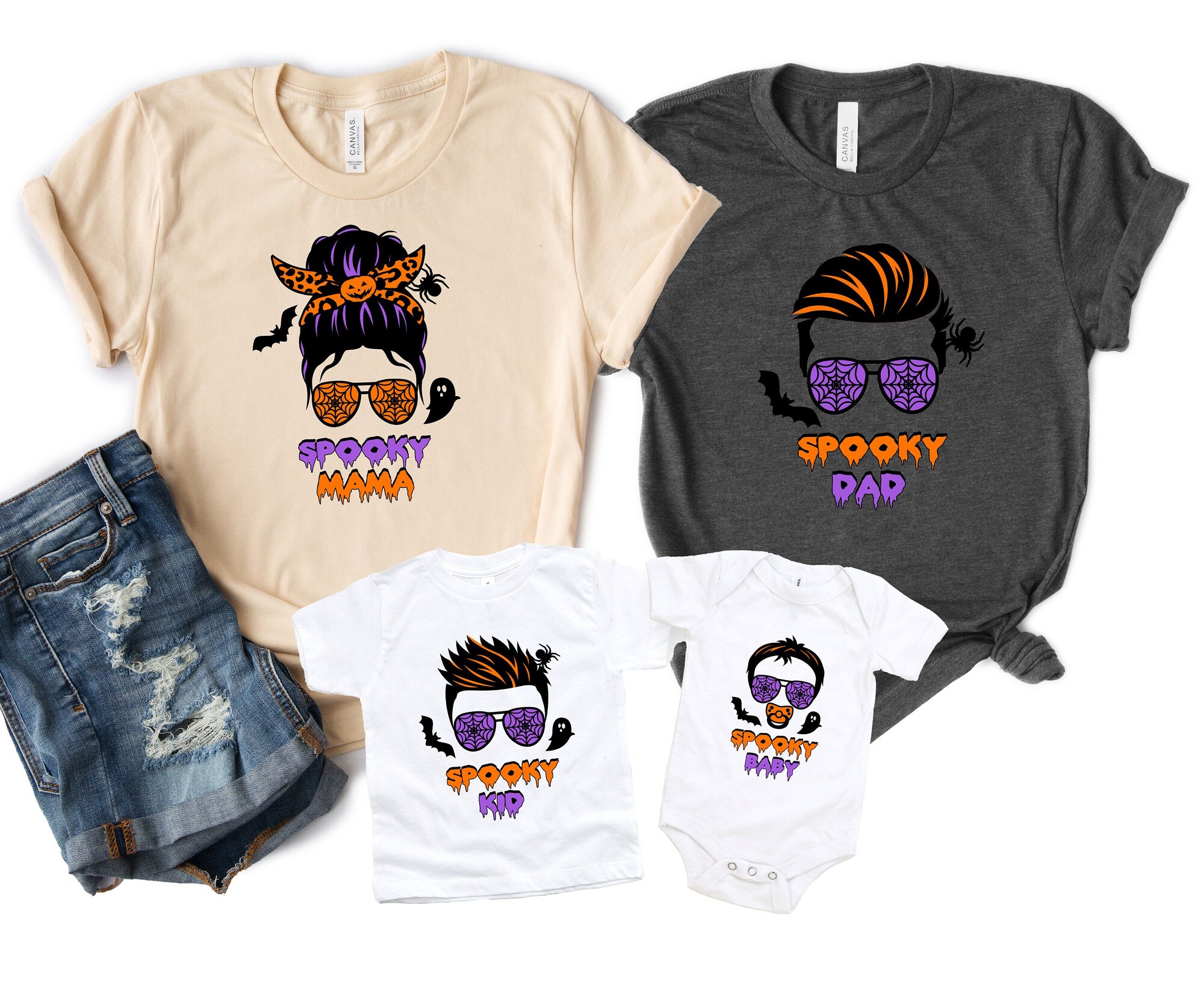 Custom Halloween Family T-shirt: Personalized Party Tees image 0