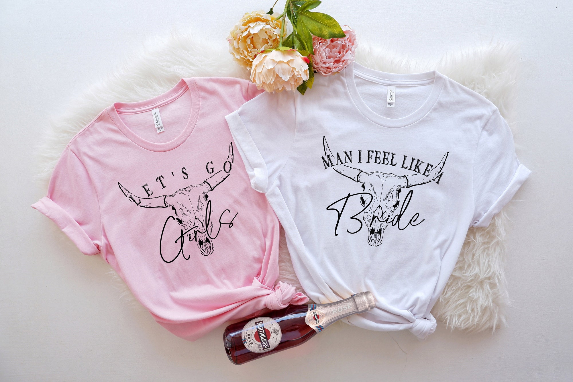 Feel Like A Bride: Western Bachelorette Shirts & Wedding Party Favors image 3