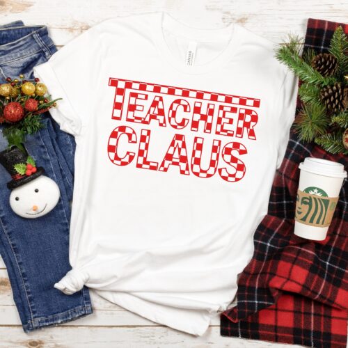 Teacher Claus: Festive Christmas Sweatshirt for Teachers image 0