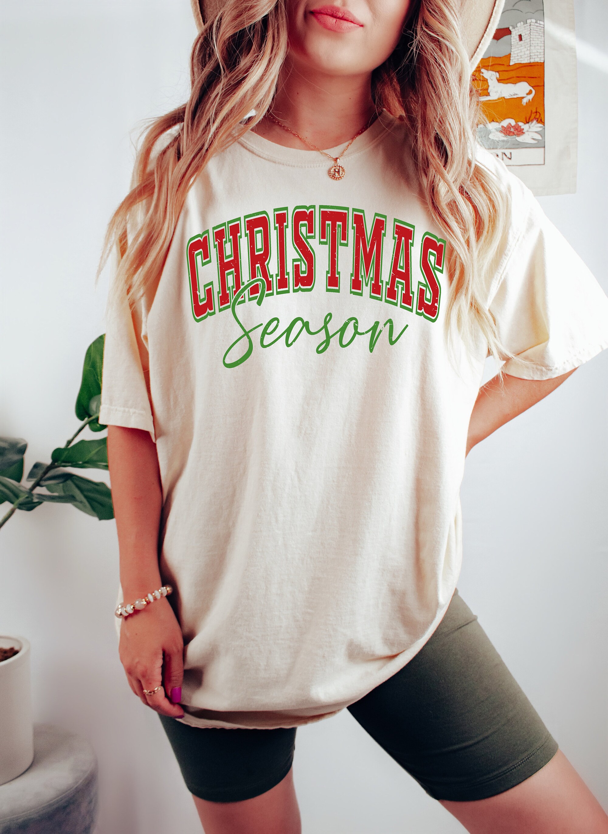 Retro Christmas Season Shirt 'Tis the Season Style Tee image 2