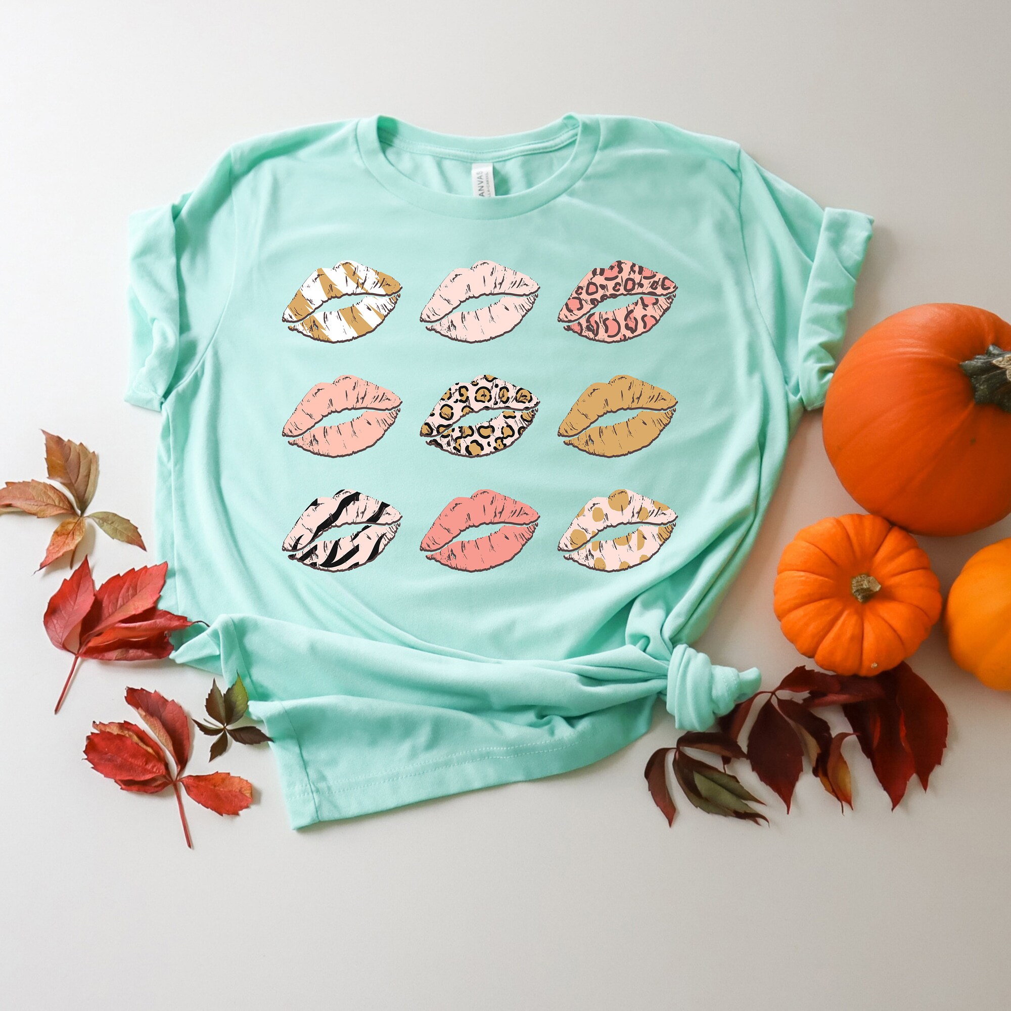 Chic Lips Blissful: Fall & Halloween Horror Party T-Shirt image 2