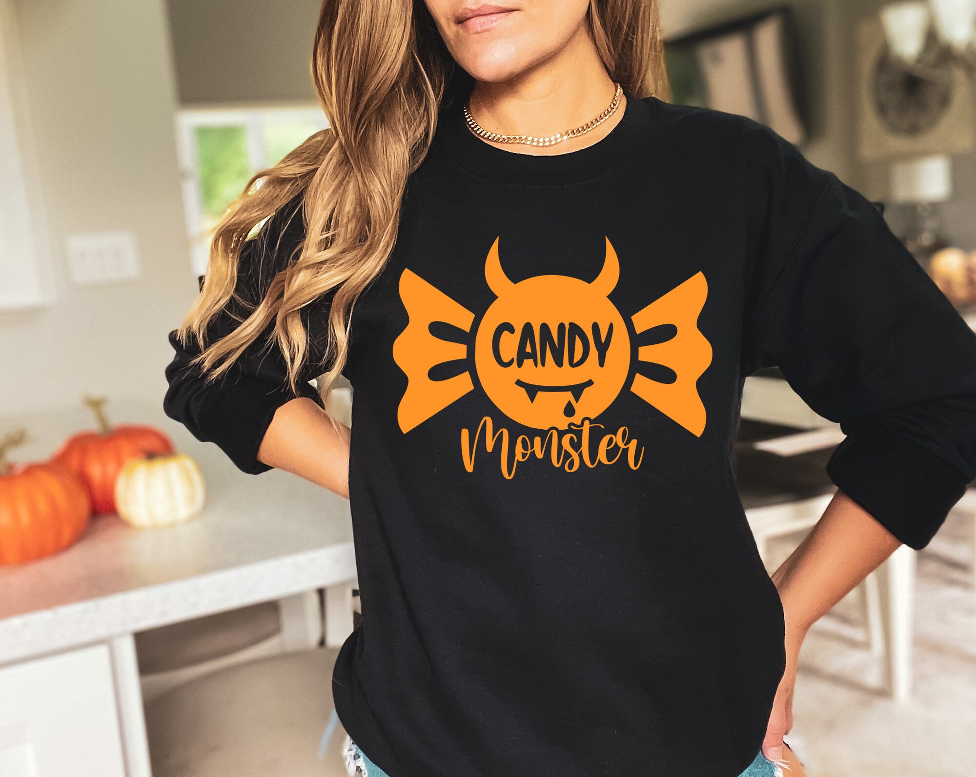 Candy Monster: Kids Halloween Tees & Trick Or Treat Shirts image 2