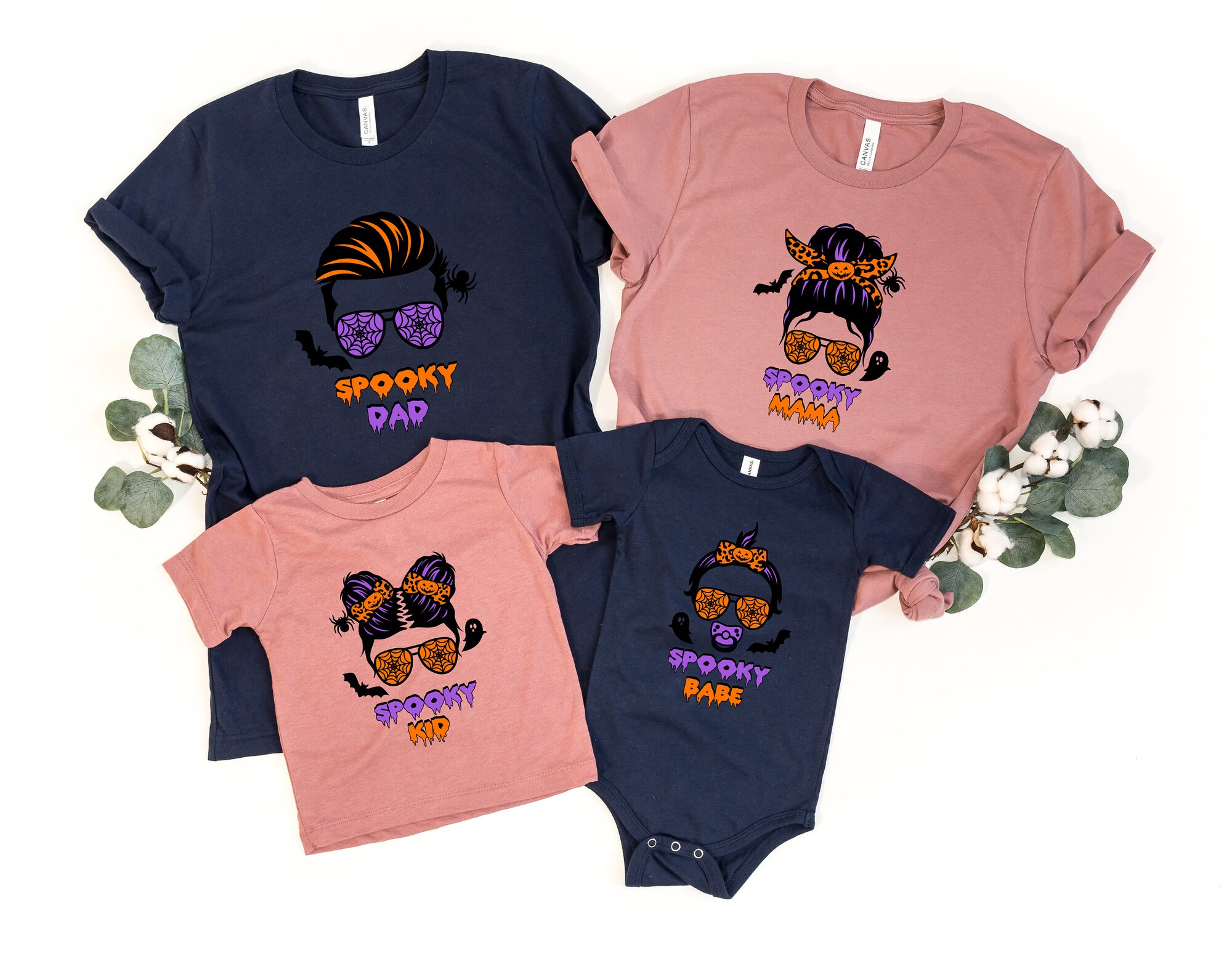 Custom Halloween Family T-shirt: Personalized Party Tees image 1