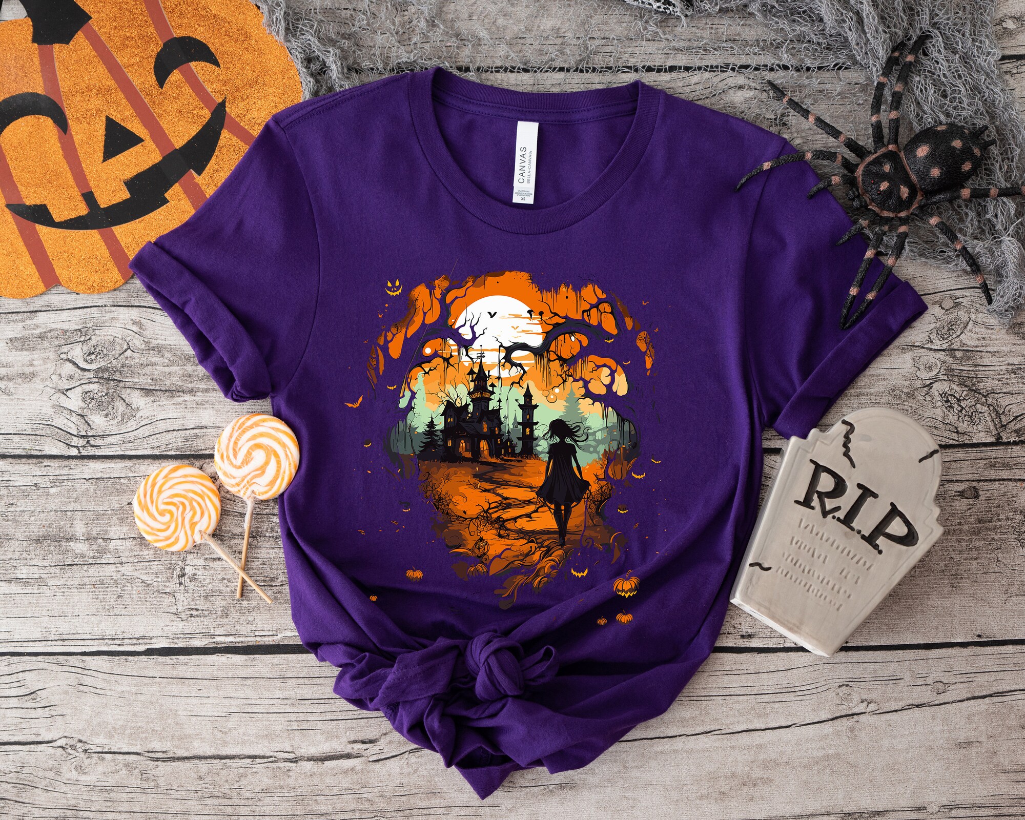 Halloween & Horror Floral Tees: Perfect Fall & Gift Shirts image 1