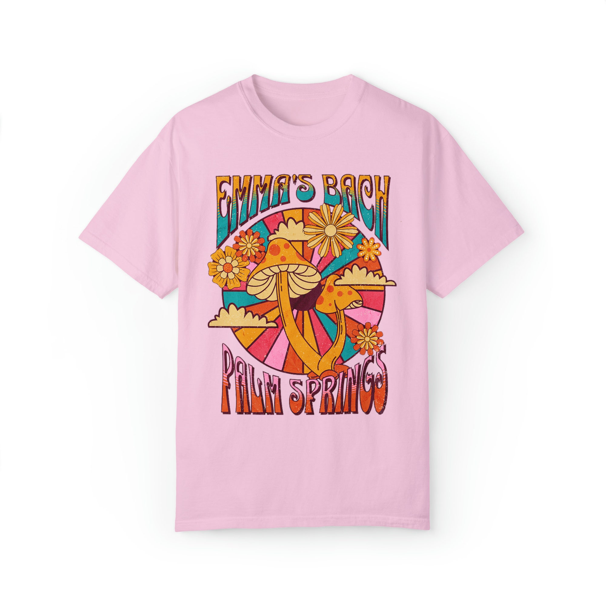 Groovy Retro Bachelorette Shirts - Custom Mushroom Party Tees image 3